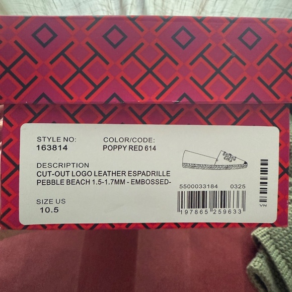 Tory Burch espadrilles - poppy red - Picture 4 of 4